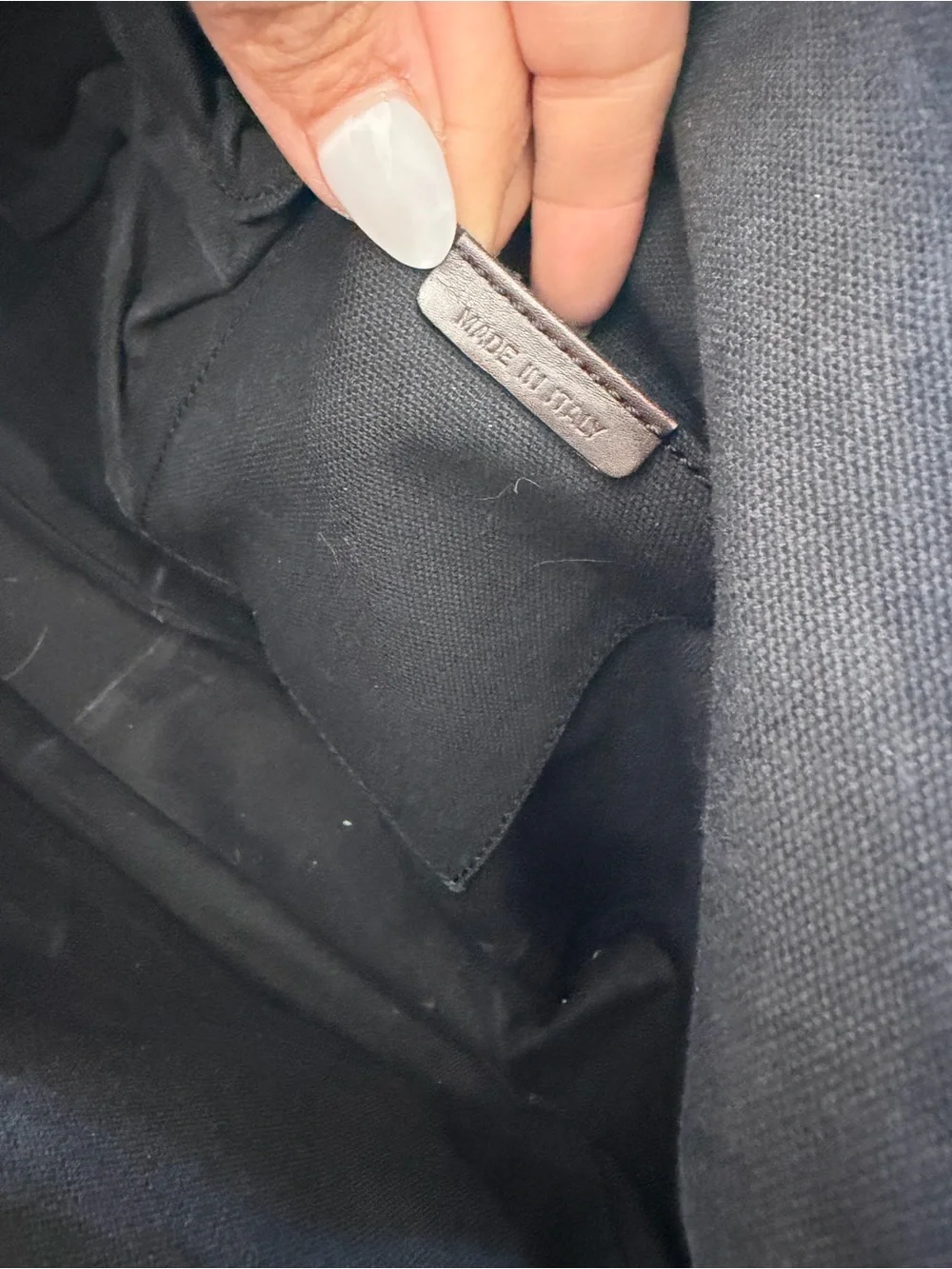 Burberry Haymarket Check Coated Canvas Messenger Bag.
